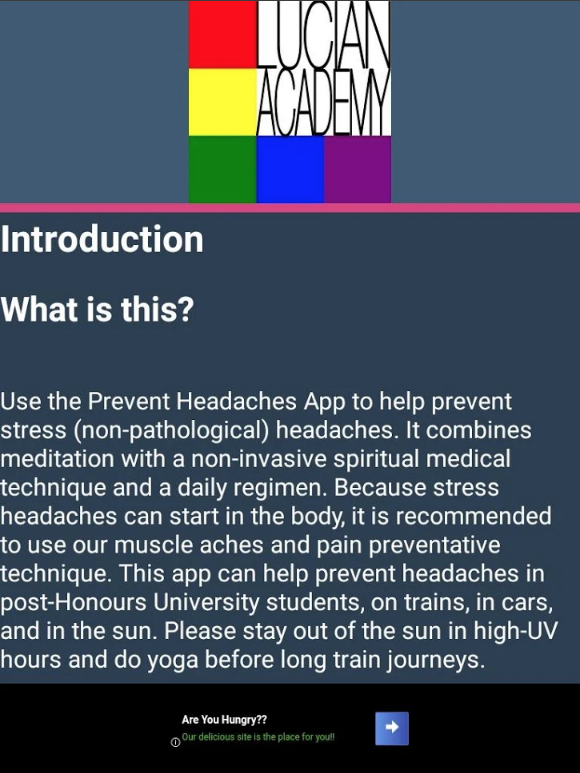 Prevent Headaches App Image 2
